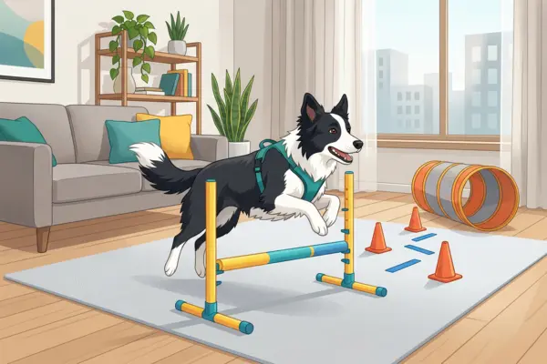 Como criar desafios progressivos dentro do apartamento para estimular evolução do cachorro