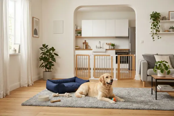 Como criar limites claros dentro do apartamento sem gerar frustração no cachorro