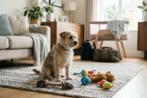 Como lidar com mudanças na dinâmica da casa (novo morador, bebê, visitas frequentes)