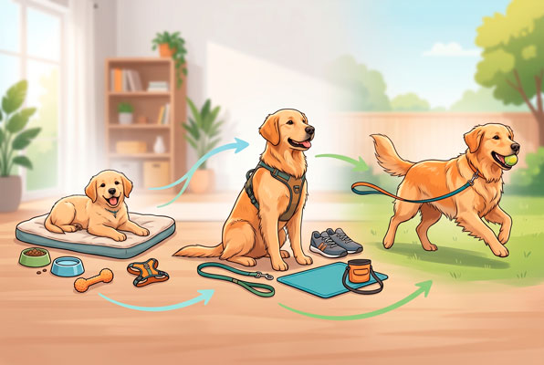 Como criar uma rotina que evolui junto com o comportamento do cachorro