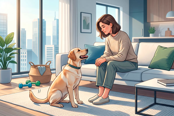Como interpretar o comportamento do cachorro dentro do apartamento no dia a dia